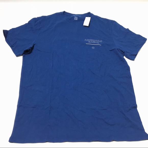 American Eagle Men’s T-shirt Size L Tall Blue